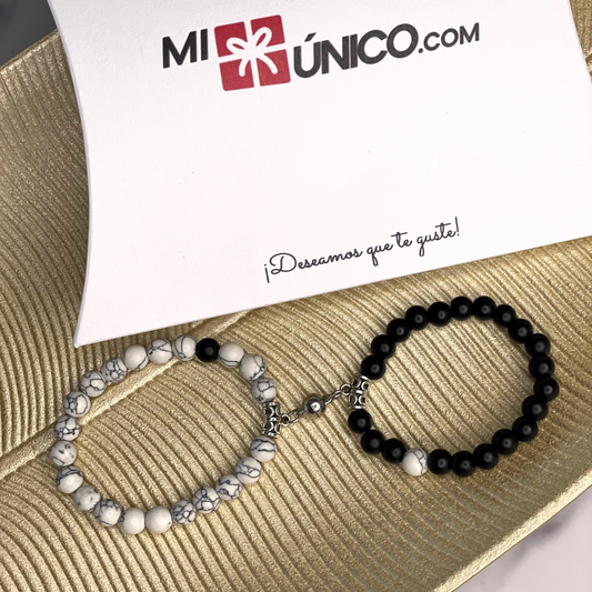 Pulsera imán bolas